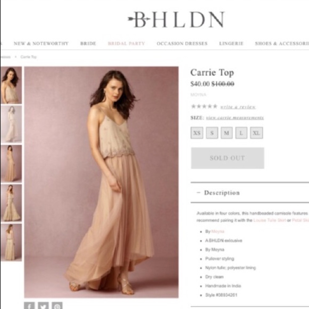 BHLDN top